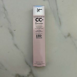 NIB GWP Never swatched IT Cosmetics CC+Cream Illumination SPF50+Shade Fair Light